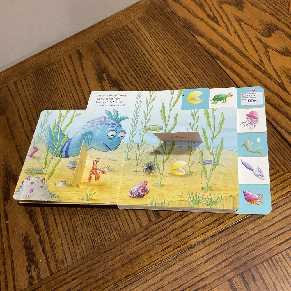 Kids’ board books Mickey, Nemo,posy,Madisyn, Daniel, poutpout fish, kitty, dinos